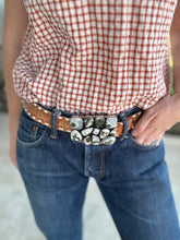 The Aspen agate buckles