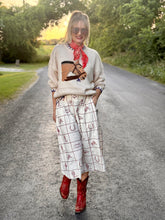 The Cherry wood skirt