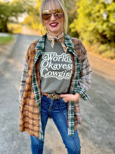 Worlds Okayest cowgirl tee