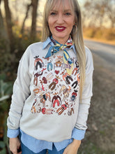 Break the blues button up