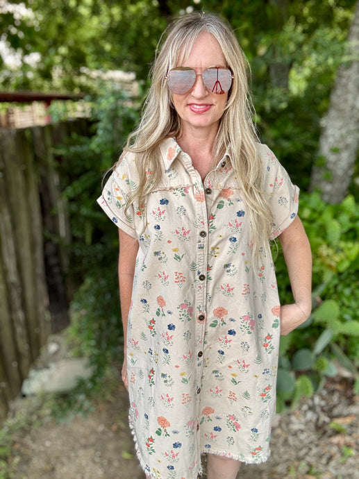 The Vintage bouquet dress