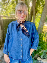 The Dixie denim top