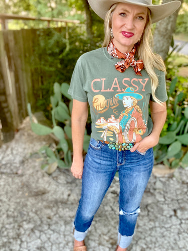 The Classy Cowgirl tee