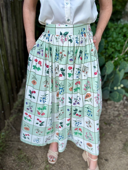 The Prairie sage skirt