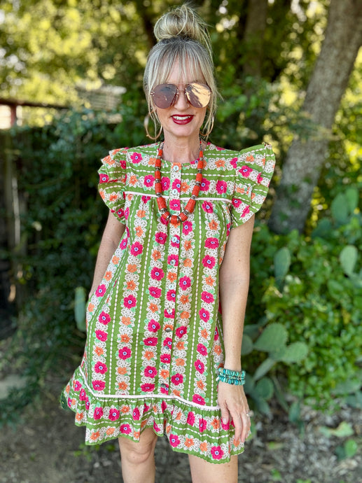 The Summer skies dress