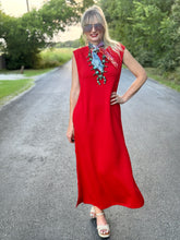 The Red lady dress