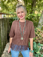 The Fringy sweater
