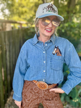 The Derby denim button up