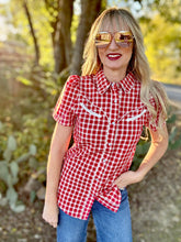 The Gingham gang pearl snap