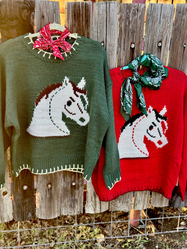 The Holiday Horse sweater