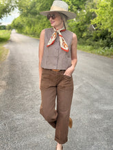 The Giddy Gingham vest