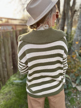 The Mossy oak stripe cardigan