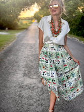 The Prairie sage skirt