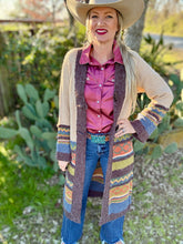 The Dusty trails sweater duster