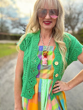 The green grass cardigan