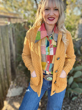 The Golden cable cardigan