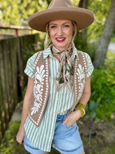 The Desert Sage button up