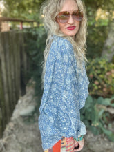 The Blue bandana button up