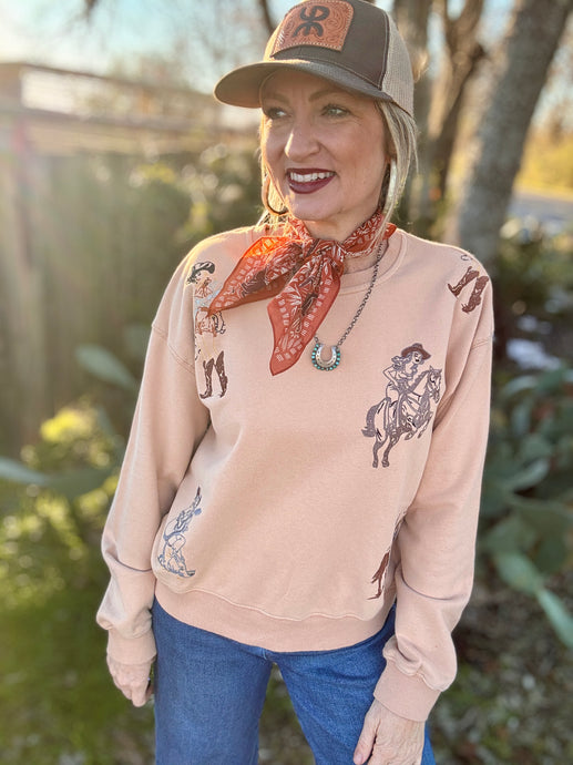 The Saddle sister sweatshirt