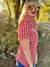 The Gingham gang pearl snap