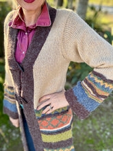 The Dusty trails sweater duster