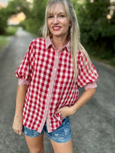 The Hanky Gingham button up