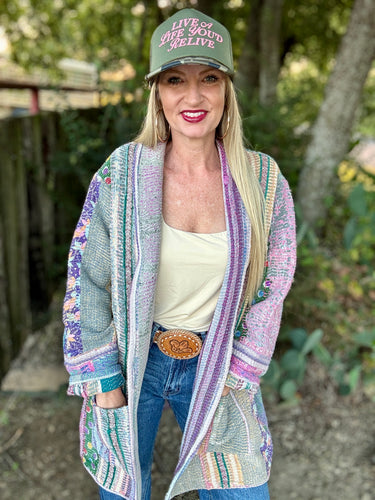 One of a kind quilt jackets
