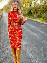 The Red River dress
