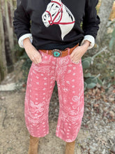 The Bandana barrel jeans