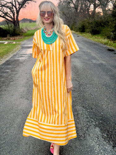 The Sunshine stripe dress