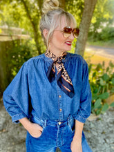 The Dixie denim top