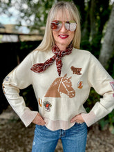 The Pony patch sweater
