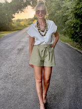 The Garden gingham shorts