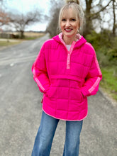 The Fuchsia fusion pullover