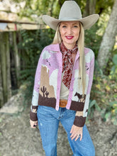 The sunset sweater
