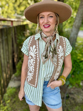 The Desert Sage button up