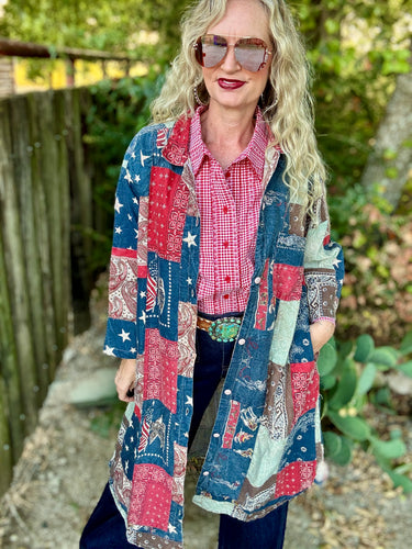 Stars and stripes forever duster