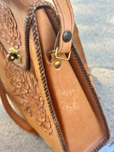 The High rise vintage tooled purse