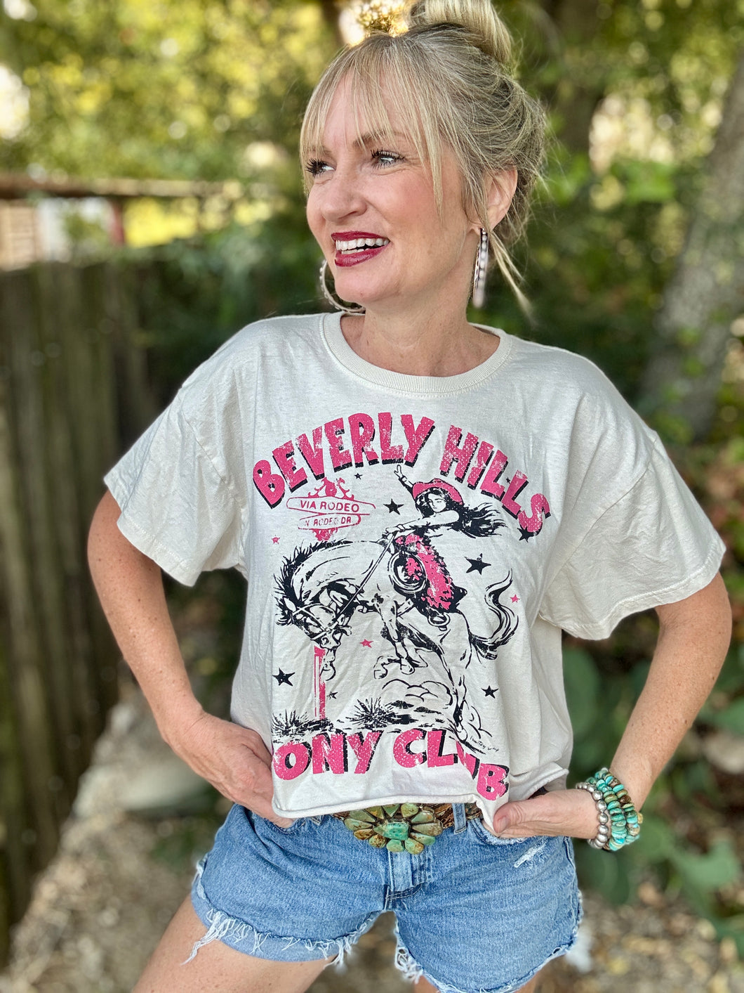 The Pony Club crop tee