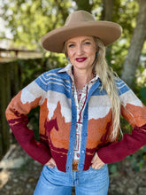 The Red river cardigan
