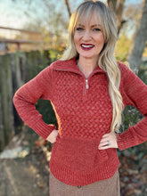 The Caliber cable knit pullover~2 colors