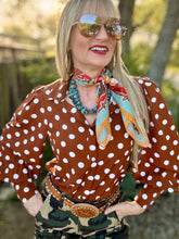 The Polka dotty blouse