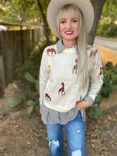 The Harlow horse sweater