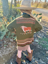 The Little Handy Hereford cardigan