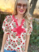 The Durango marigold blouse