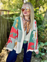 The Block horse cardigan