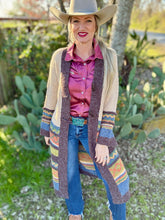 The Dusty trails sweater duster