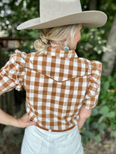 The Gallop ginham pearl snap