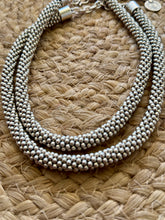 The silver statement necklace