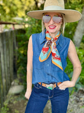The Durango denim top